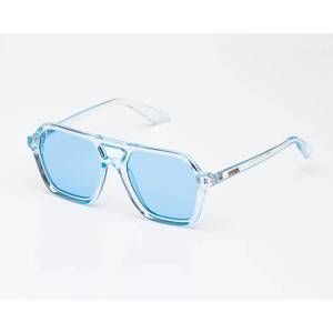 NEW ORBITAL men's le mans sunglasses in clear blue blue